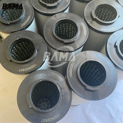 BAMA 필트레이션 수압 오일 반환 라인 필터 1020022637 -25°C ~ 120°C 1