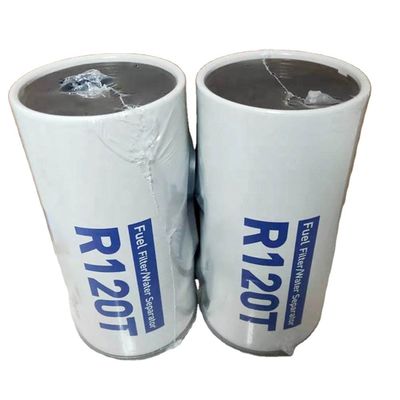 R120P 연료 필터 원소 및 원소 구성 요소가 3개월 동안 사용된 오일 필터 원소
